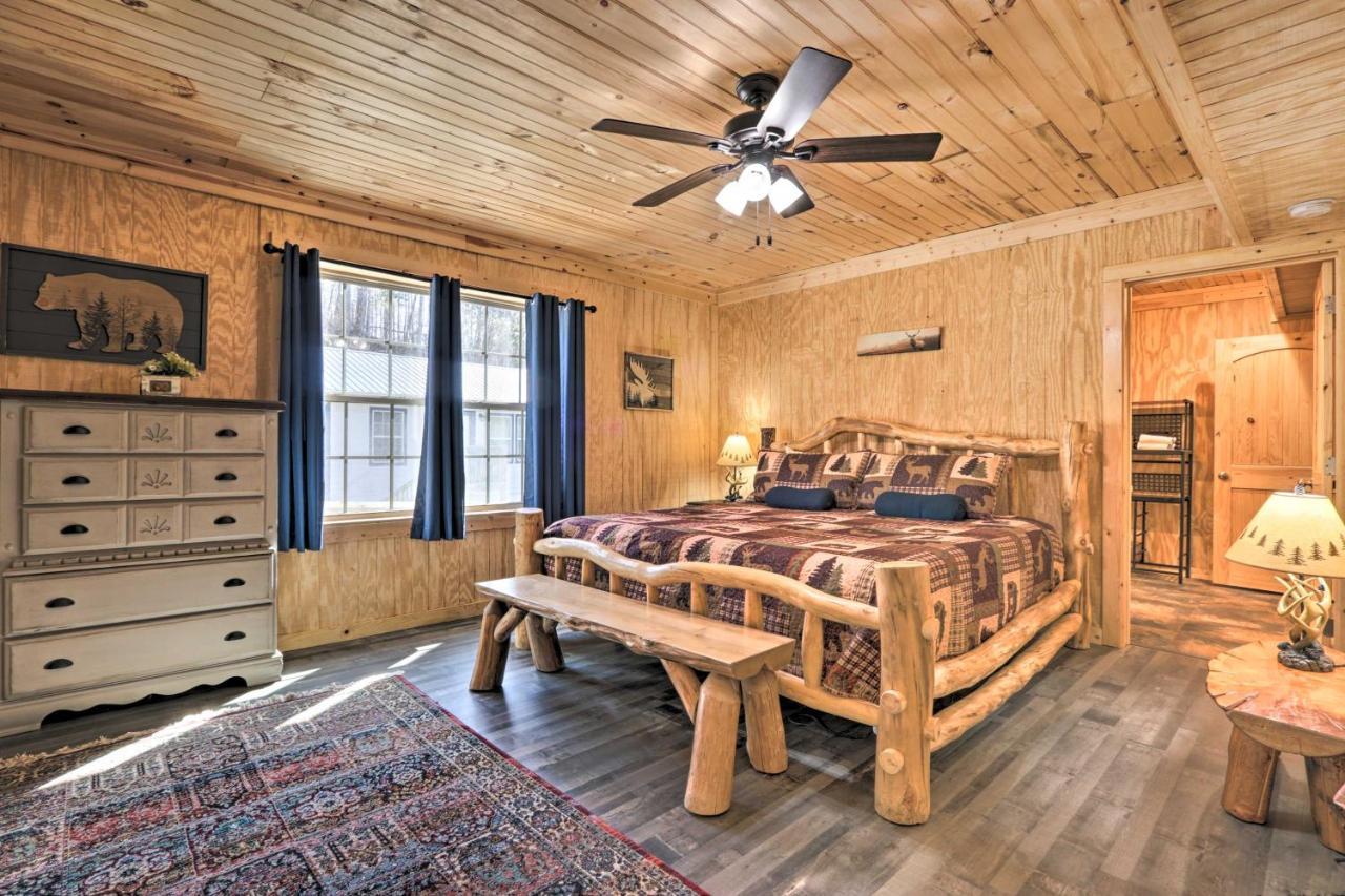 Gatlinburg Cabin With Loft And Game Room 1 Mi To Town Экстерьер фото
